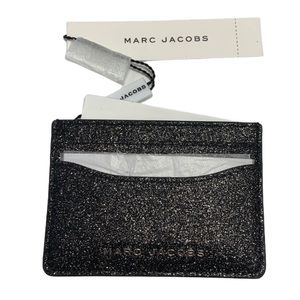 Marc Jacobs glitter card holder